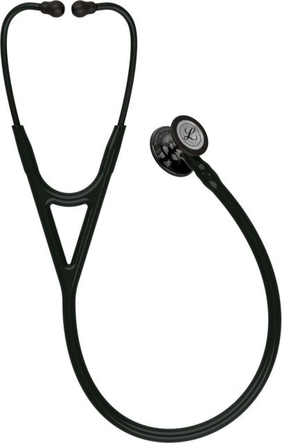 3M LITTMANN CARDIOLOGY IV STETHOSCOPE-BLACK TUBE AND SMOKE CHESTPIECE